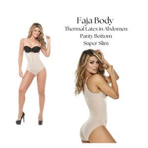 Thermal Latex Faja Bodysuit – Super Slim Control Shapewear